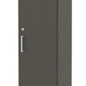 Úzka dverová skrinka rea office 50 + d5 (1ks) - graphite