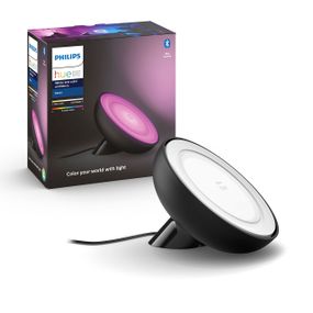 Philips HUE Bloom Gen4 EU/UK dekoračné stolové LED svietidlo 7.1W/500lm 2000-6500K čierna Bluetooth