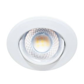 Bioledex Zapustené LED Dekto 7, 8 cm 38° 8 W Ra90 4 000 K, Kúpeľňa, plast, 8W, Energialuokka: F