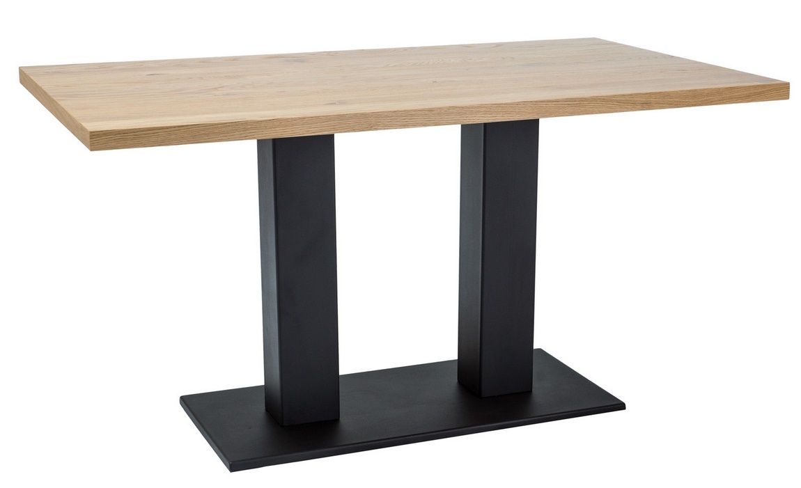 Signal Jedálenský stôl SAURON dub masiv 120x80 cm