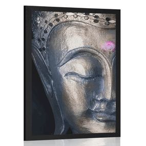 Plagát božský Budha - 40x60 black