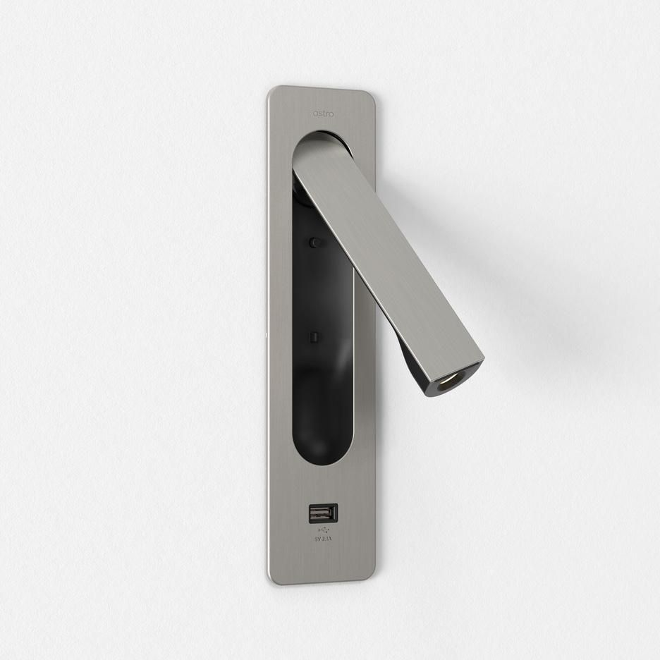 Moderné svietidlo ASTRO Keta USB Matt Nickel 1437001