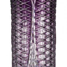 Krištáľová váza Ankara I, farba fialová, výška 310 mm