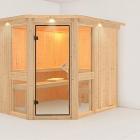 Interiérová fínska sauna AMALIA 3 Lanitplast