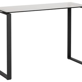 Konzolový stôl Katrine dymový/čierny