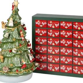 Villeroy & Boch Christmas Toys Memory adventný kalendár, stromček, 53 cm 14-8602-9598