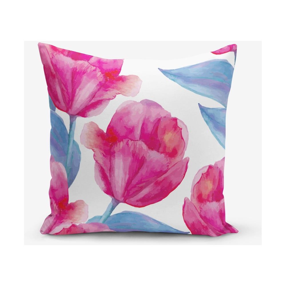 Obliečka na vankúš s prímesou bavlny Minimalist Cushion Covers Lale, 45 × 45 cm