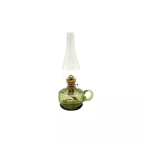 Petrolejová lampa MONIKA 34 cm lesná zelená