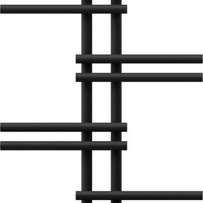 MEXEN - Jar vykurovací rebrík/radiátor 1005 x 550 mm, 339 W, čierna W115-1005-550-00-70