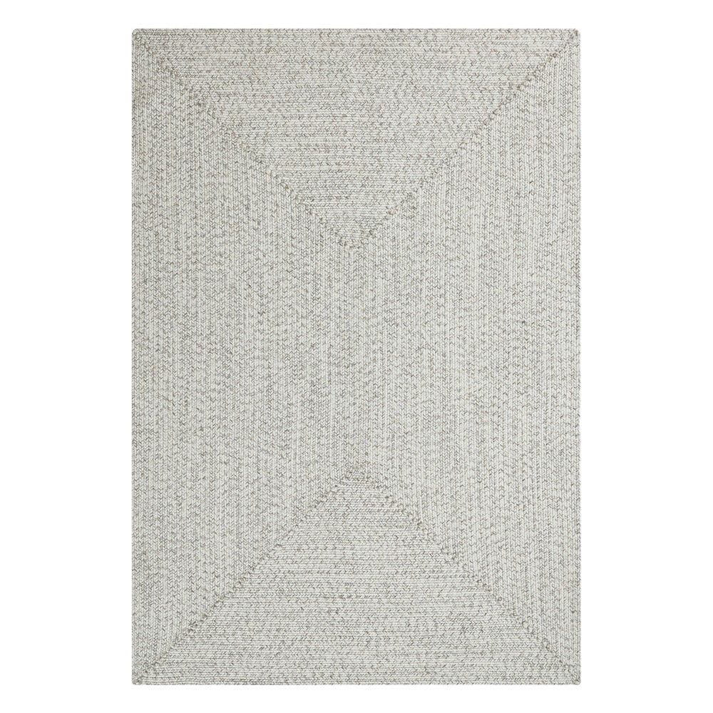 Biely/béžový vonkajší koberec 150x80 cm - NORTHRUGS