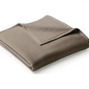 Biederlack Bavlnená deka Uno Cotton oriešková 140x180 cm