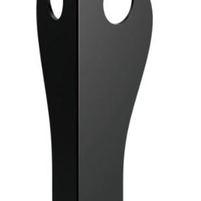 RMP Nábytková noha Urania 30 cm čierna NOHA014/30