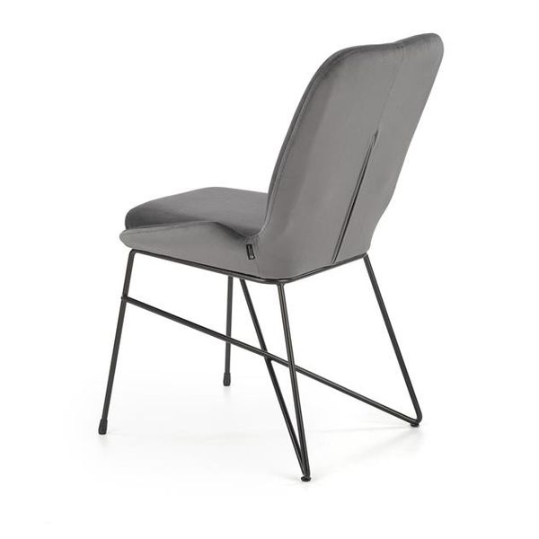 Halmar K454 stolička šedá
