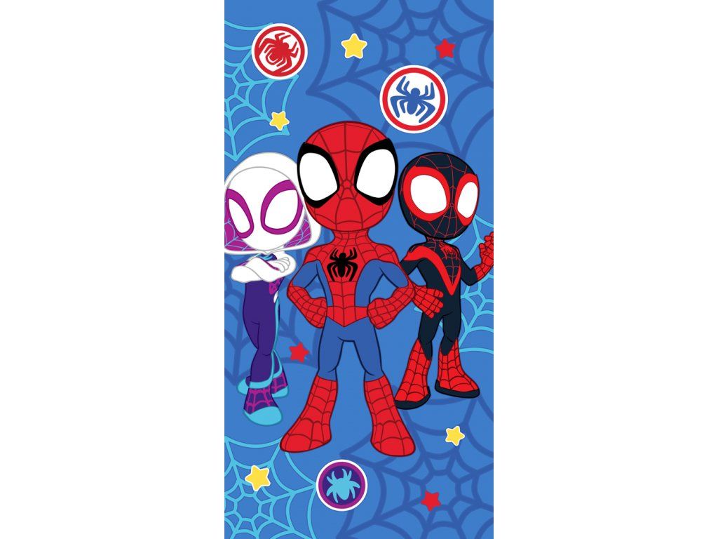 Detská osuška Spidey Úžasní Priatelia 70x140 cm