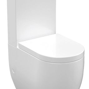 Kerasan Flo WCset11-Flo WC kombi, spodný/zadný odpad