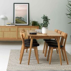 Furniria Dizajnový jedálenský stôl Tallys 190 cm prírodný dub