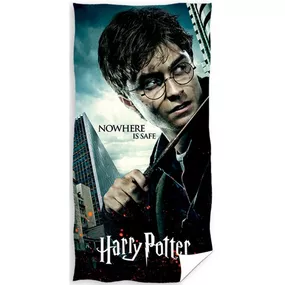 Detská osuška Harry Potter Nebezpečie číhá všade 70x140 cm