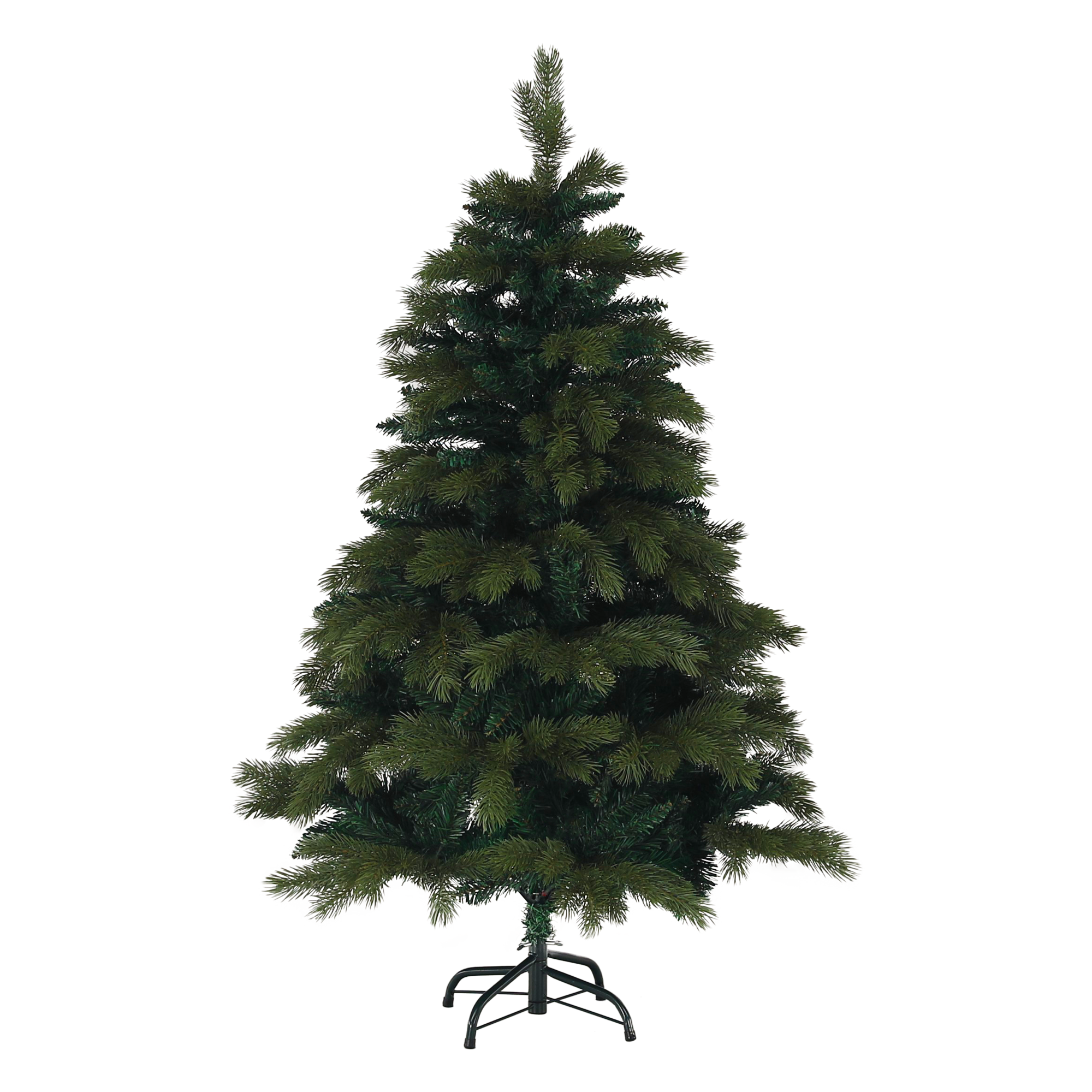 3D vianočný stromček, zelená, 120 cm, CHRISTMAS TYP 9