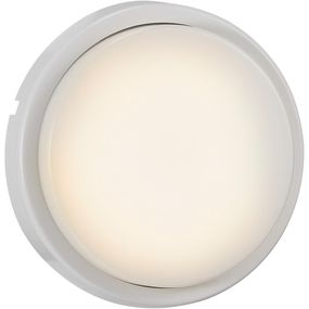 Nordlux -LED Vonkajšie nástenné svietidlo CUBA LED/6,5W/230V IP54 pr. 17,5 cm biela