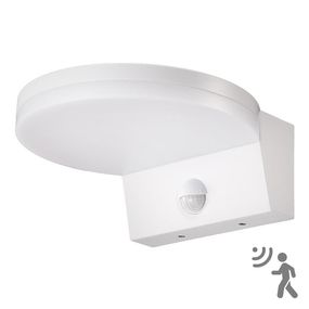 Top Light - LED Vonkajšie nástenné svietidlo so senzorom LED/15W/230V IP65 biela