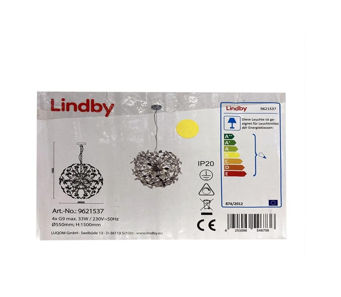 Lindby - Luster na lanku BJARNE 4xG9/33W/230V