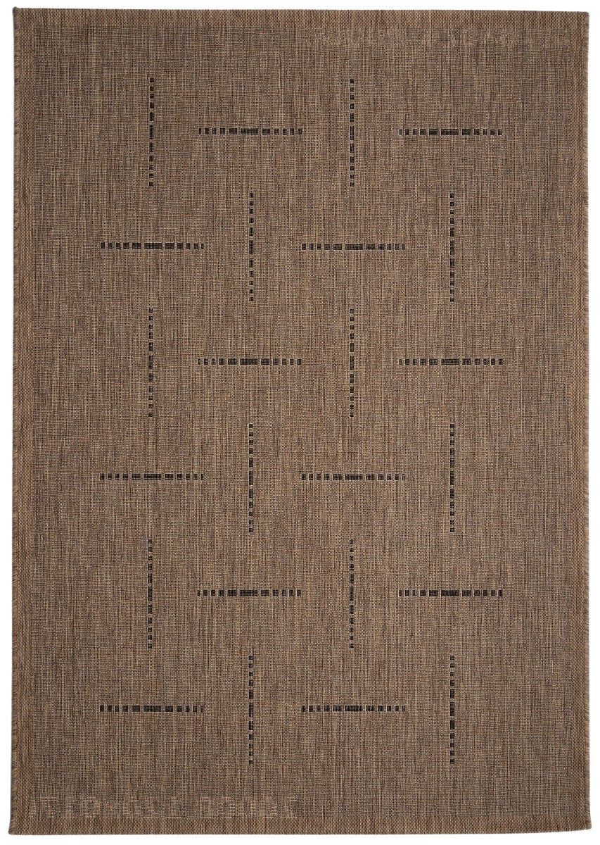 Devos koberce Kusový koberec FLOORLUX Coffee / Black 20008 Spoltex - 120x170 cm