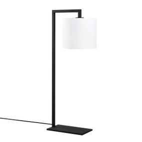 Stolová lampa Profil biela/čierna