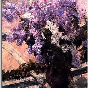 Lilacs in a Window Mary Cassatt Obraz zs17631