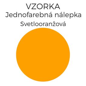 Vzorka 3214- Svetlooranžová