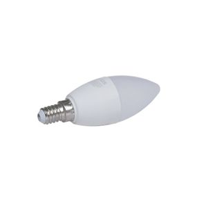 PRIOS Smart LED E14 C30 4, 9W RGBW ZigBee Tuya Hue, E14, 4.9W, Energialuokka: F, P: 10.6 cm