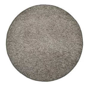 Oberec color shaggy - šedá - kruh průměr 100cm