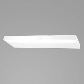 Pujol Iluminación Kúpeľňové nástenné LED Prim IP20 90 cm biele, Kúpeľňa, plast, hliník, 51W, Energialuokka: D, L: 90 cm, K: 2.5cm