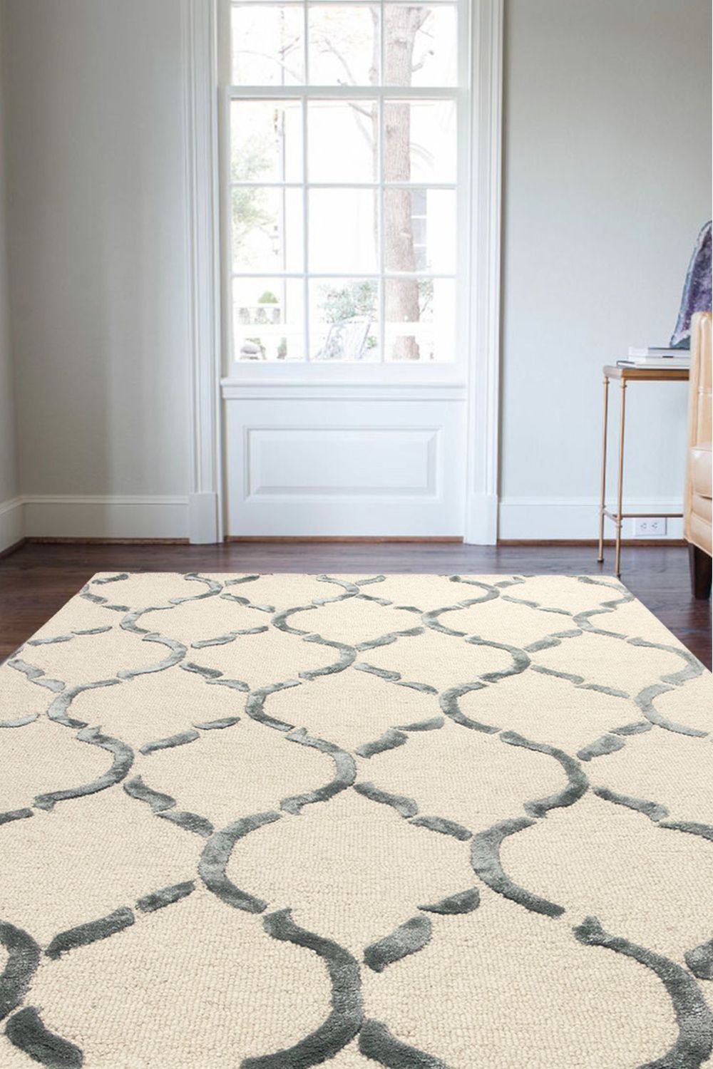 Kusový koberec BAKERO CHAIN Silver 122x183 cm