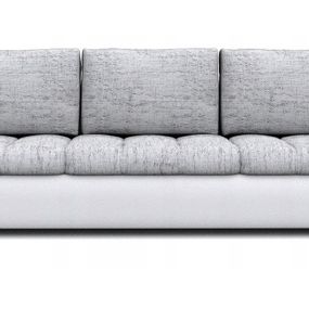 Luxusná pohovka sivej farby 216 cm