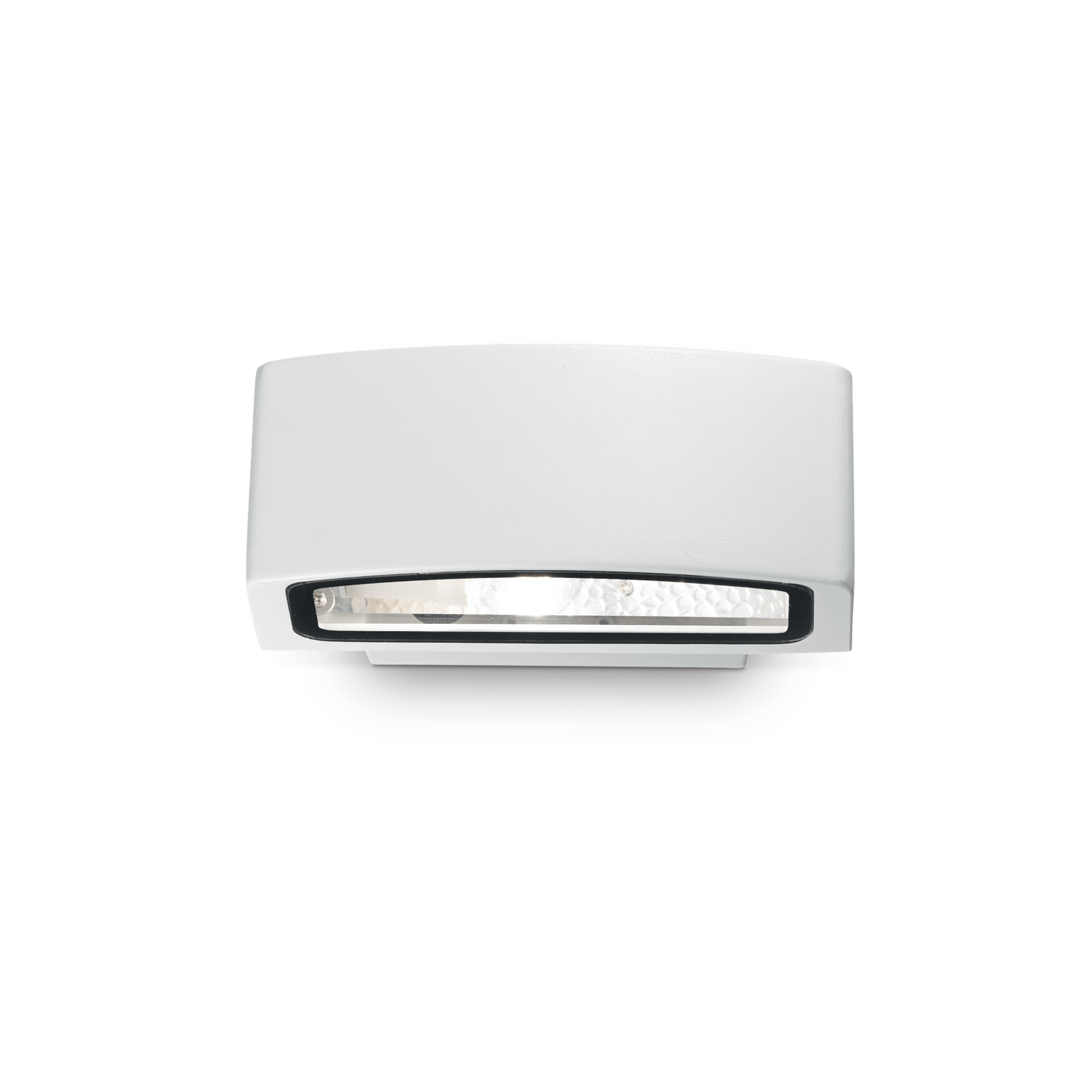 Exteriérové nástenné svietidlo Ideal lux 066868 ANDROMEDA AP1 BIANCO 1xE27 60W IP55 IP55