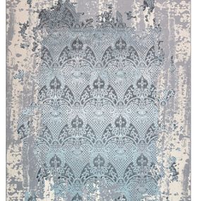 Dywany Łuszczów Kusový koberec Core W3824 Ornament Vintage cream/grey and blue - 140x190 cm