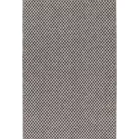 Krémovo-čierny koberec vhodný do exteriéru Narma Diby, 70 × 100 cm
