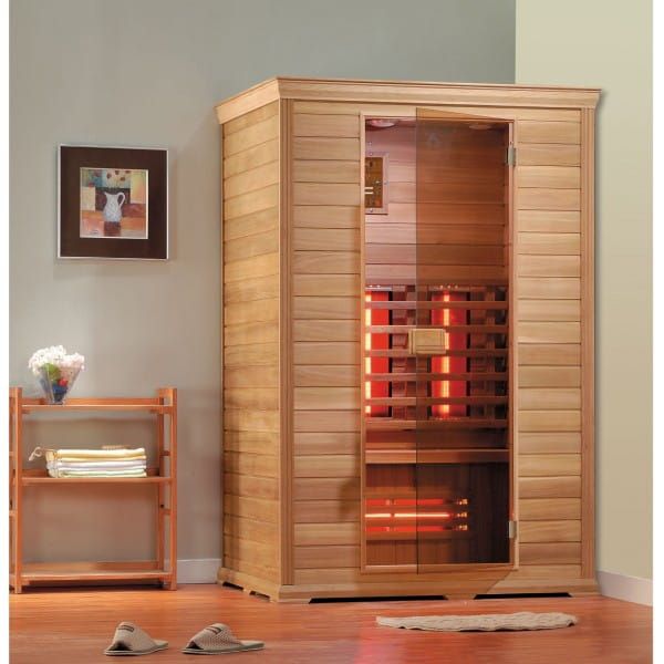 Sanotechnik - CLASSICO 1 Infrasauna pre 2 osoby 130x100 cm D50530