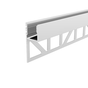 Light Impressions Reprofil dlaždicový profil svítící horní část bílá lakovaná 3000 mm 975395