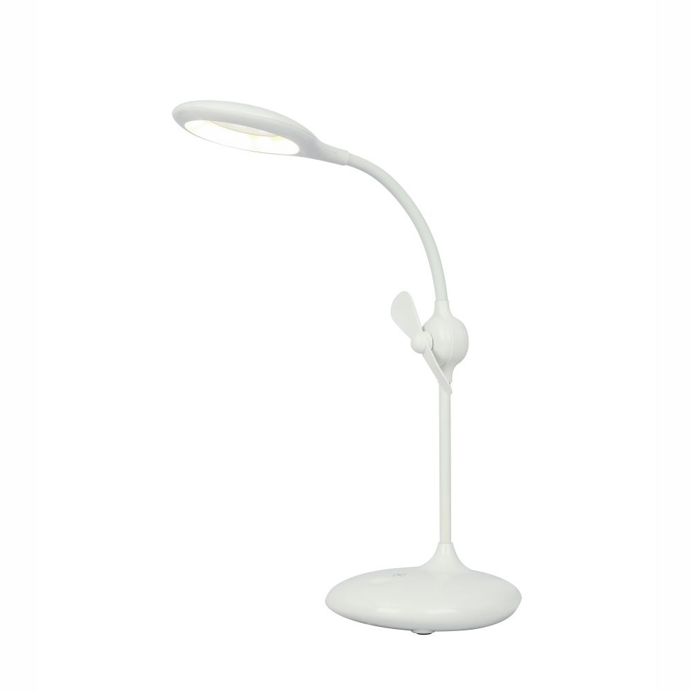 Stolové svietidlo LED Stannis 58347W (biela + satinovaná) (Stmievateľné)