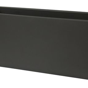 Plust - Dizajnový kvetináč KUBE, 100 x 40 x 40 cm, čierny