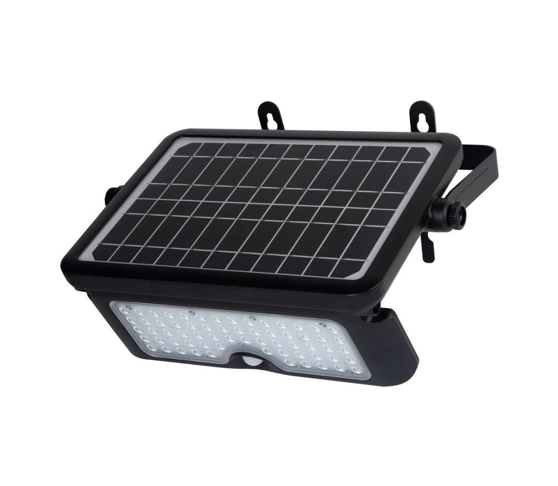 LED Solárny reflektor so senzorom EPAD LED/10W/3000 mAh 7,4V 4000K IP65