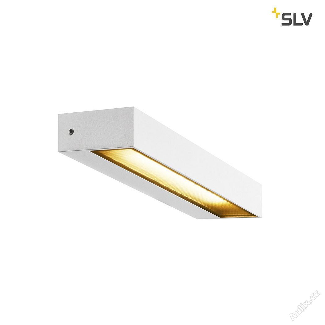 Vonkajšie nástenné svietidlo SLV PEMA® WL, LED IP54, bílá 1002070