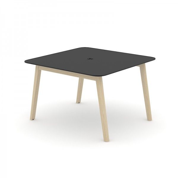 NARBUTAS - Rokovací stôl NOVA WOOD HPL 140 x 140 cm