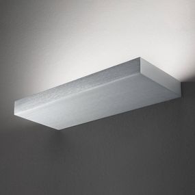 Linea Light Nástenné LED svietidlo Regolo, dĺžka 24 cm, hliník, Obývacia izba / jedáleň, hliník, 24W, L: 24 cm, K: 3cm