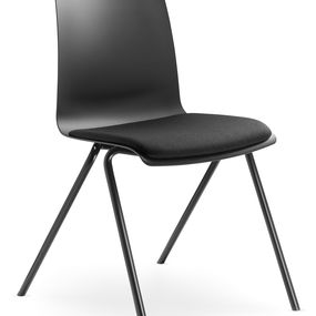 LD SEATING - Stolička EVO 011 s čalúneným sedadlom