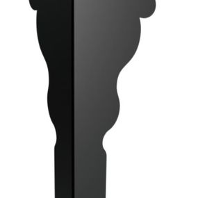 RMP Nábytková nožička Uranos 20 cm čierna NOHA003/20