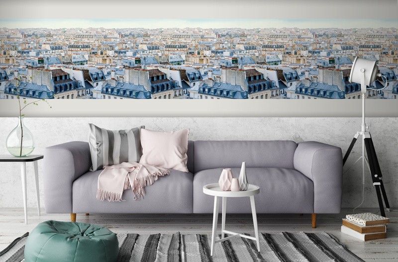 L33701 UGÉPA francúzska moderné panoramatická umývateľná tapeta na stenu na vlies katalóg Home, veľkosť 53 cm x 10,05 m
