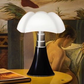 Martinelli Luce Minipipistrello USB/touch, hnedá, Obývacia izba / jedáleň, ušľachtilá oceľ, metakrylát, 4.5W, K: 35cm