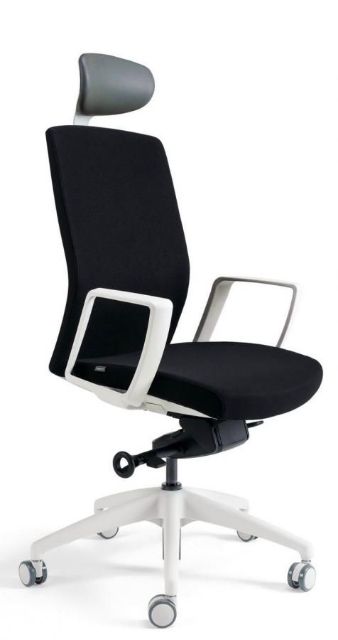 OFFICE PRO bestuhl -  OFFICE PRO bestuhl Kancelárska stolička J2 WHITE SP čierna